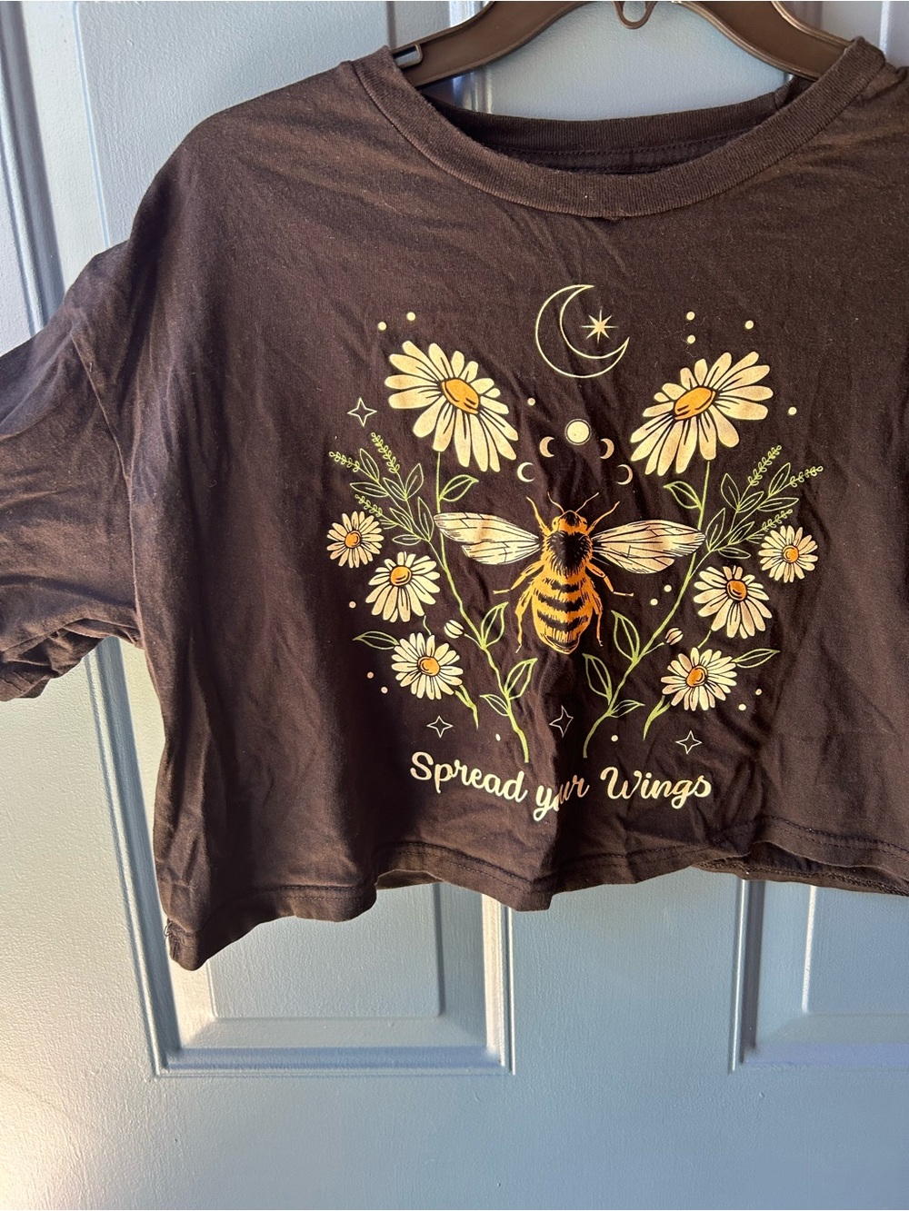 "Spread Your Wings" Floral Tee